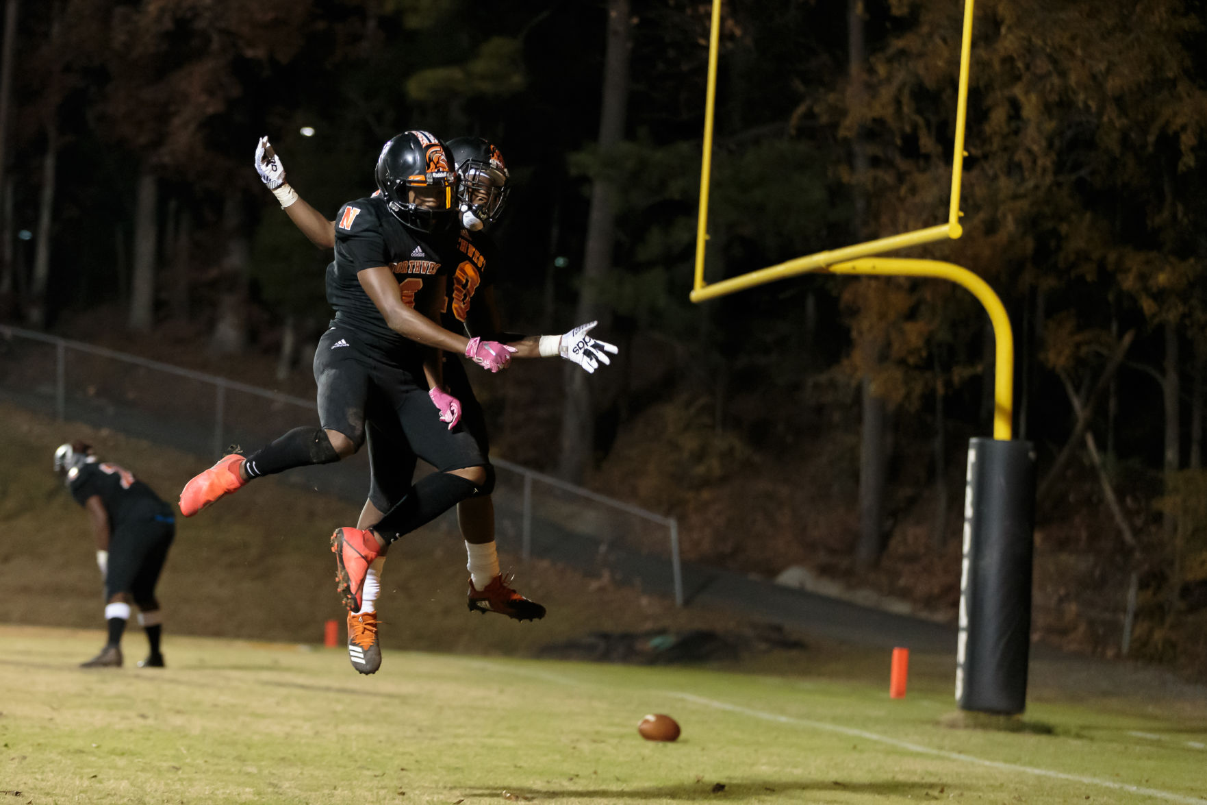 The Northwest Cabarrus Trojans defeat the Northern Guilford Nighthawks 56-35 in the second round of the 3AA State playoffs.